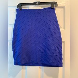 Women's Express Blue Pencil Skirt Size 2 NEW WITH TAGS